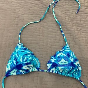 Tie Dye Bikini Top